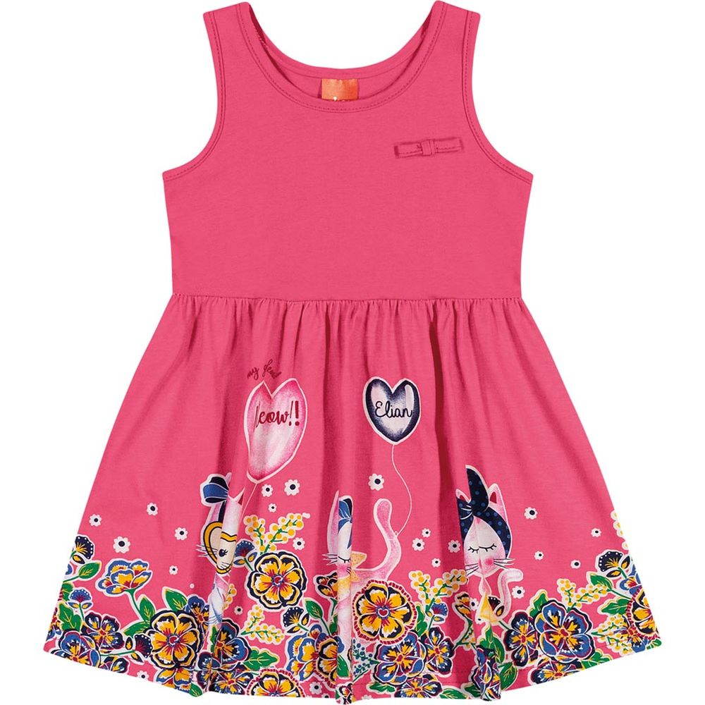 vestido infantil 100 algodao